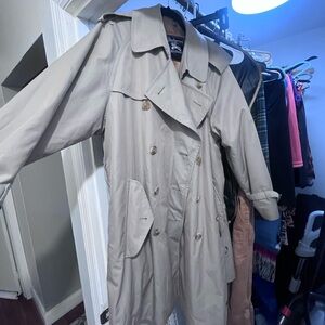 Burberry Light Tan Trench Coat